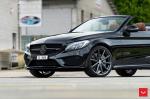 Mercedes-Benz C-Class Cabriolet on Vossen Wheels (VFS10) 2017 года